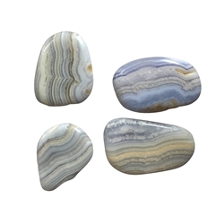 0504527400 Piedras de cantos Calcedonia (azul) (100g/VE) | Marco Schreier