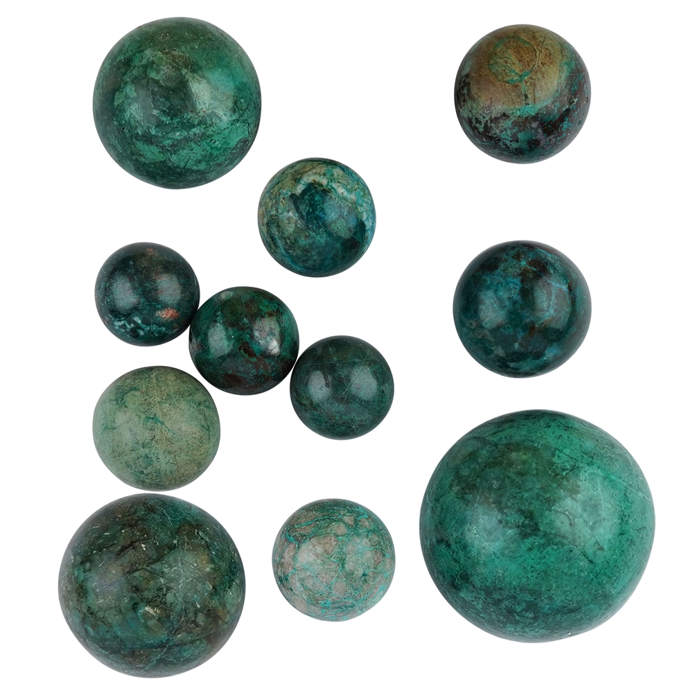 Boules de chrysocolle (bâtonnet), mélangées (0,5kg/UV)