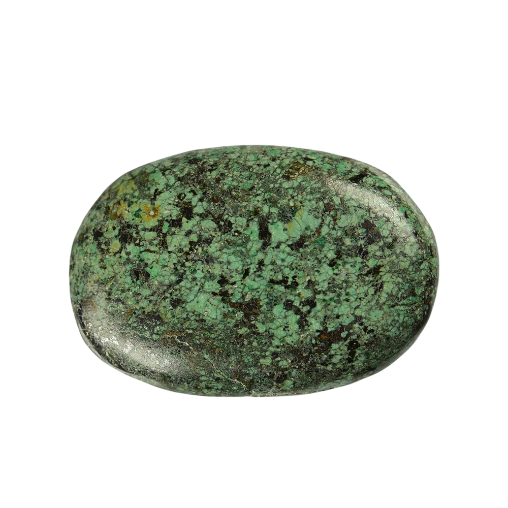 Lente di pietra crisocolla B (crisocolla diorite)
