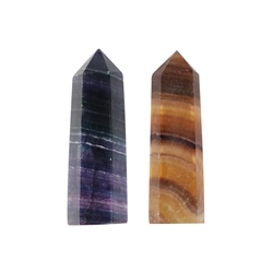 0507213004 Obelisk Fluorit (sechseitig), 6,0 - 7,0cm | GH Edelsteine, Heilsteine & Schmuck