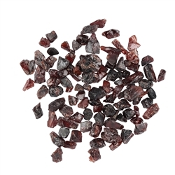 0508227100 Rough stones garnet, partly polished (100g/VE) | gems, healing stones & jewelry