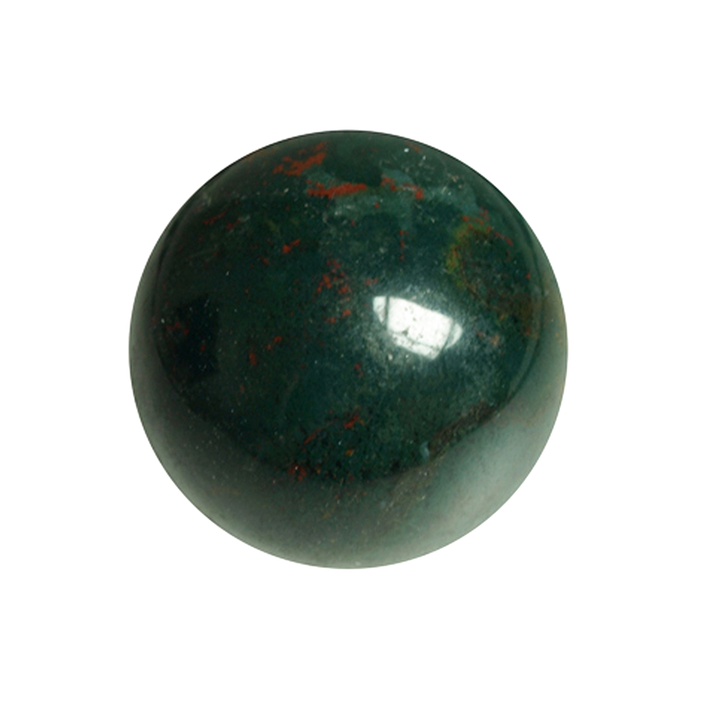 Sphere Heliotrope (Bloodstone), 3.0cm (calibrated)