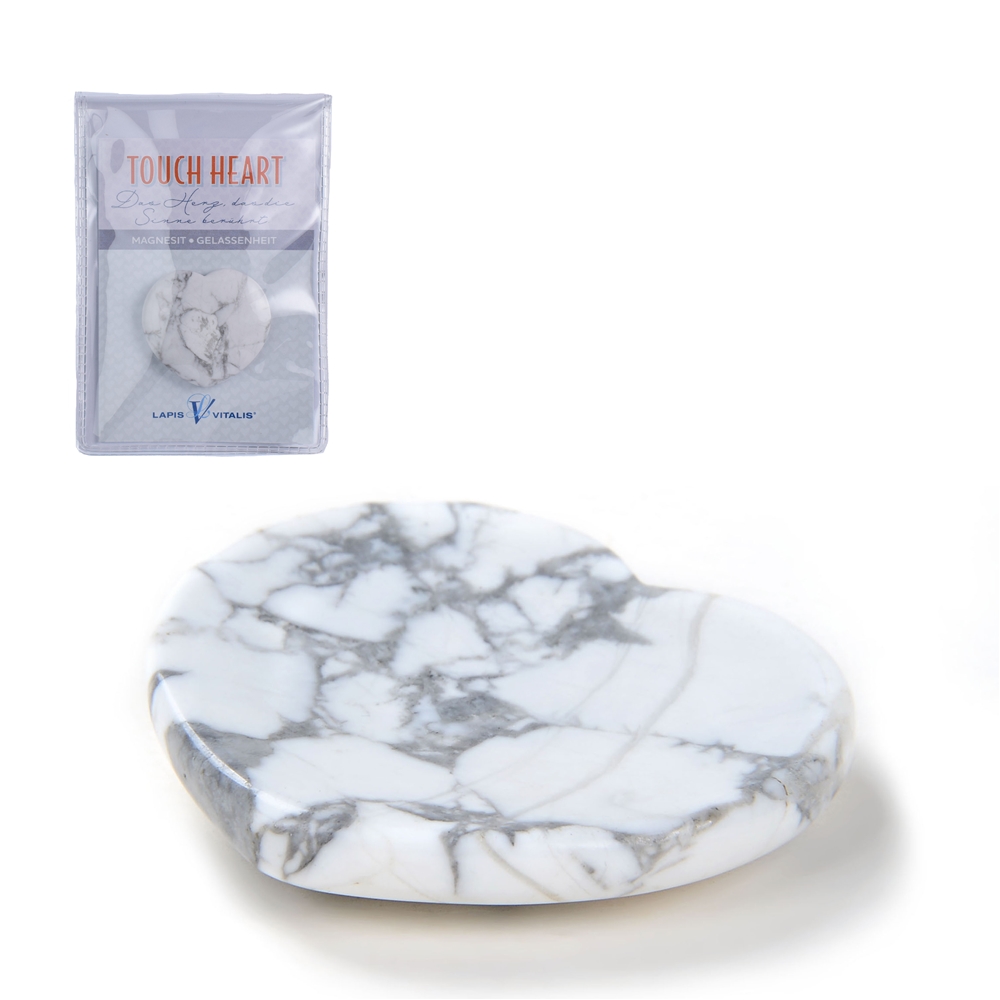 Touch Heart Magnesite with Pouch Enclosure