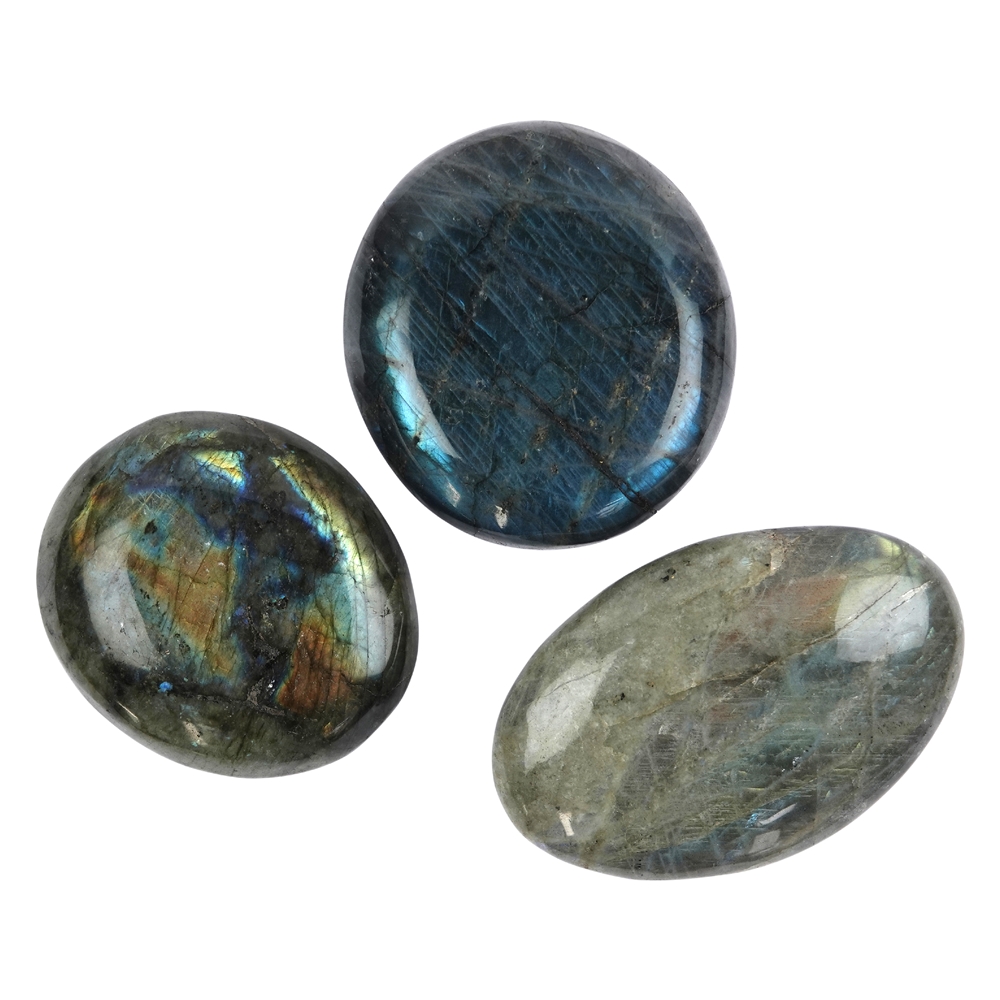 Pietra ollare labradorite a forma libera, 06 - 08 cm (grande)