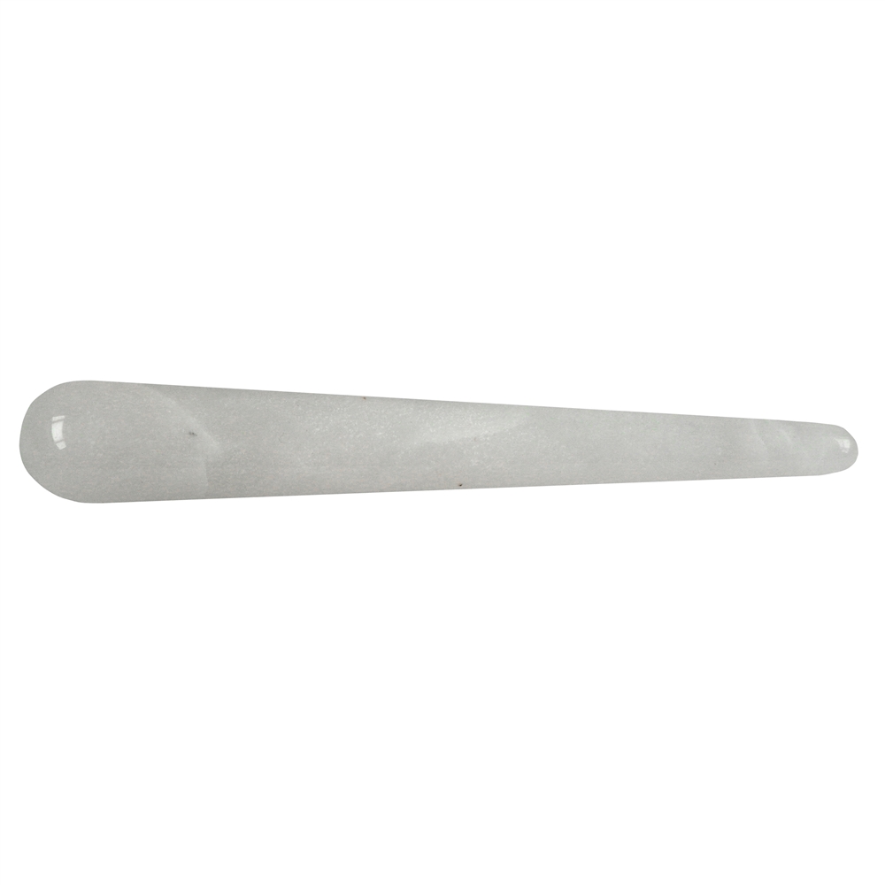 Manche de massage Quartz blanc (Quartz laiteux)