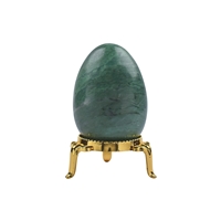 Uovo prasem, 5,0 cm, con confezione regalo e supporto