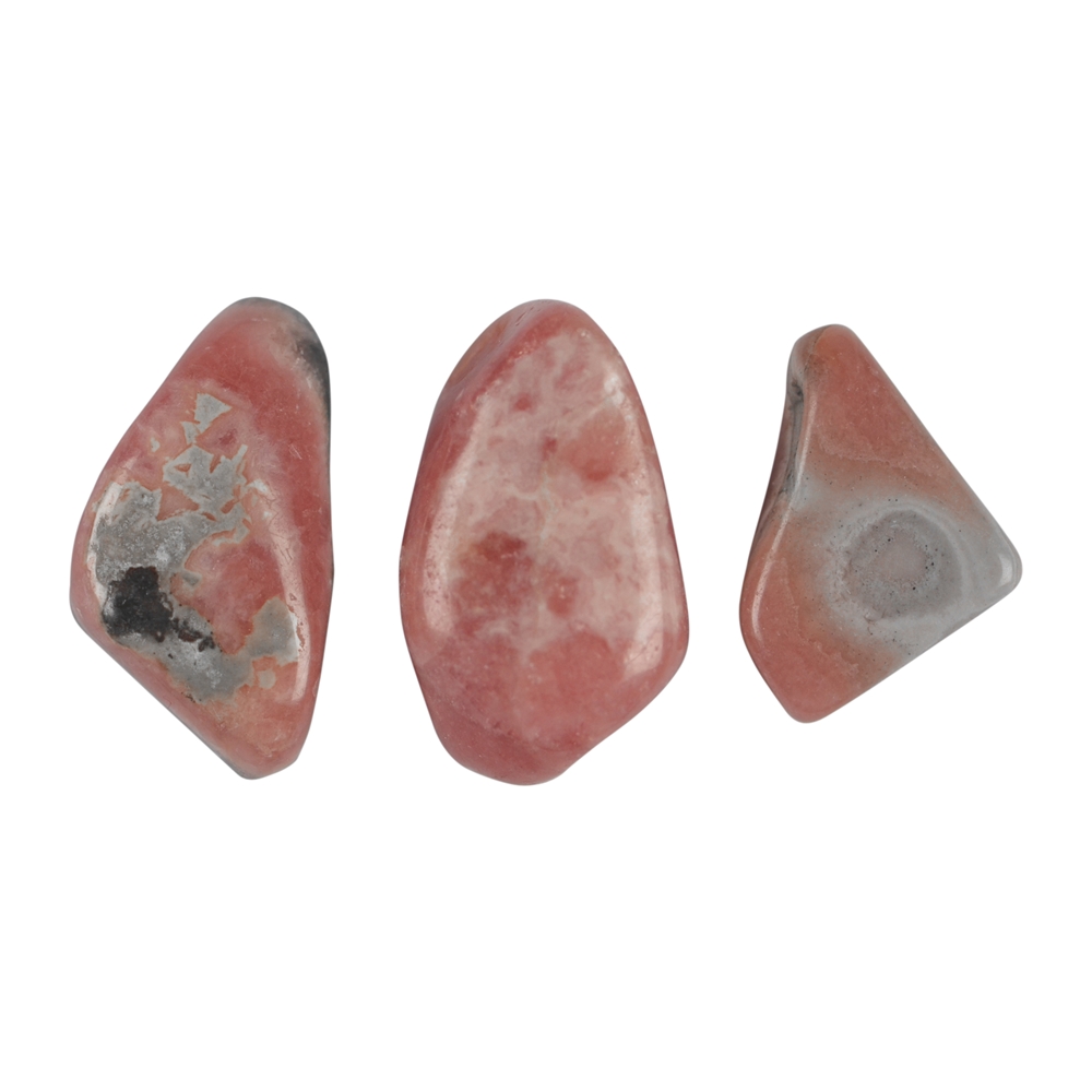 Tumbled Stone Rhodochrosite (Argentina), 2,5 - 3,5cm (100 g/VE)
