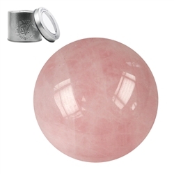 0513301041 Massage ball Rose Quartz, 4,0cm, in gift box | wholesaler gems & healing stones