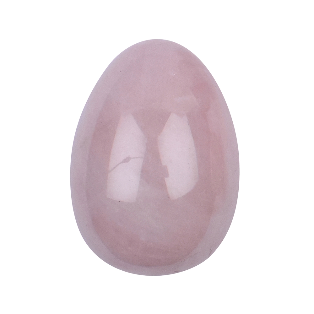 Uovo di quarzo rosa, 4,8 cm