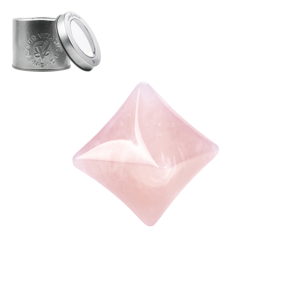 Cristallo Mindfulness di quarzo rosa piccolo