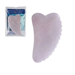 0513312114 Gua Sha Quartz rose avec dents | Marco Schreier