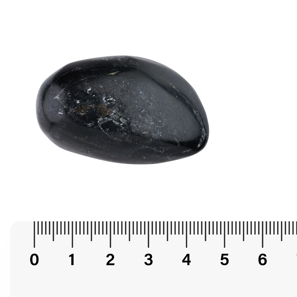Hand flatterer Tourmaline (black), 4.0 - 5.0cm (6 pieces/VE)