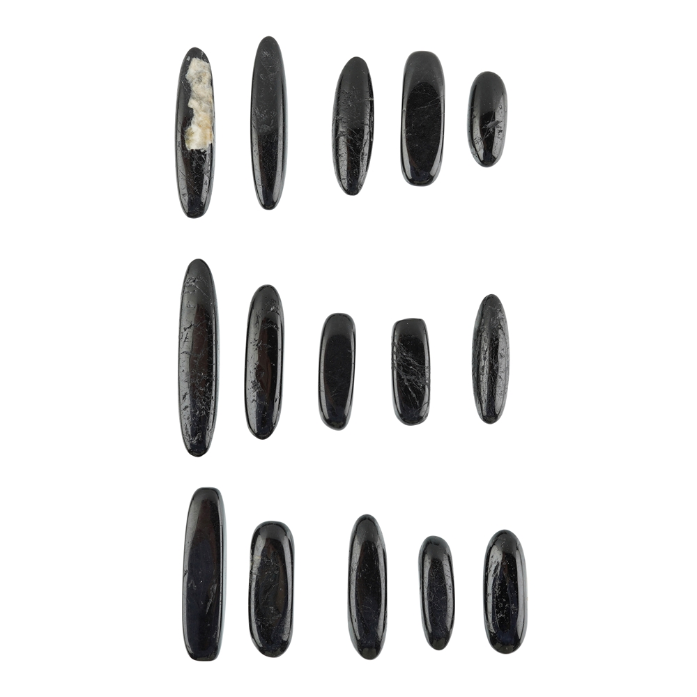 Pen stones Tourmaline (black) (100g/VE)