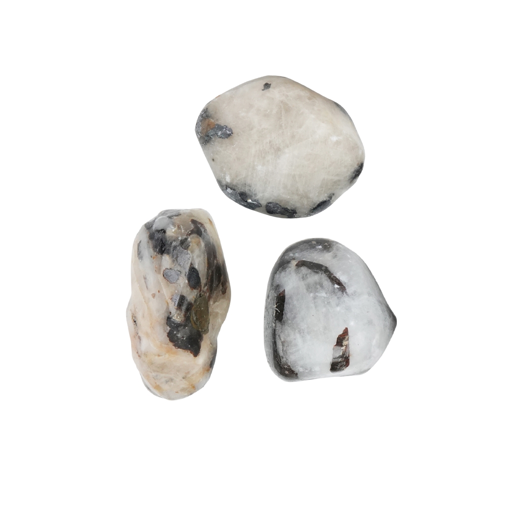 Tumbled Stone Siderite in Cryolite, 2,0 - 3,0cm (100g/VE)