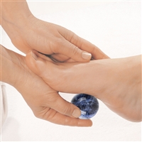 Massage ball Sodalite, 4,0cm, in gift box