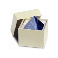 Pyramide Sodalite dans boîte cadeau, 03cm
