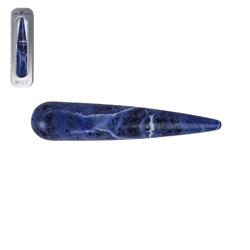 0514612091 Massage stylus Sodalite thick, in gift box | wholesaler gems & healing stones