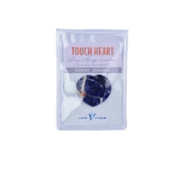 Touch Heart Sodalite with Pouch Enclosure