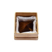 Pyramide Oeil-de-tigre dans boîte cadeau, 03cm