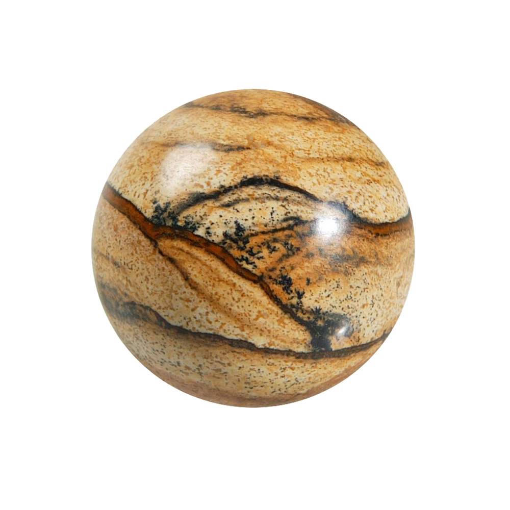 Jasper (Landscape) sphere, 3.0cm (calibrated)