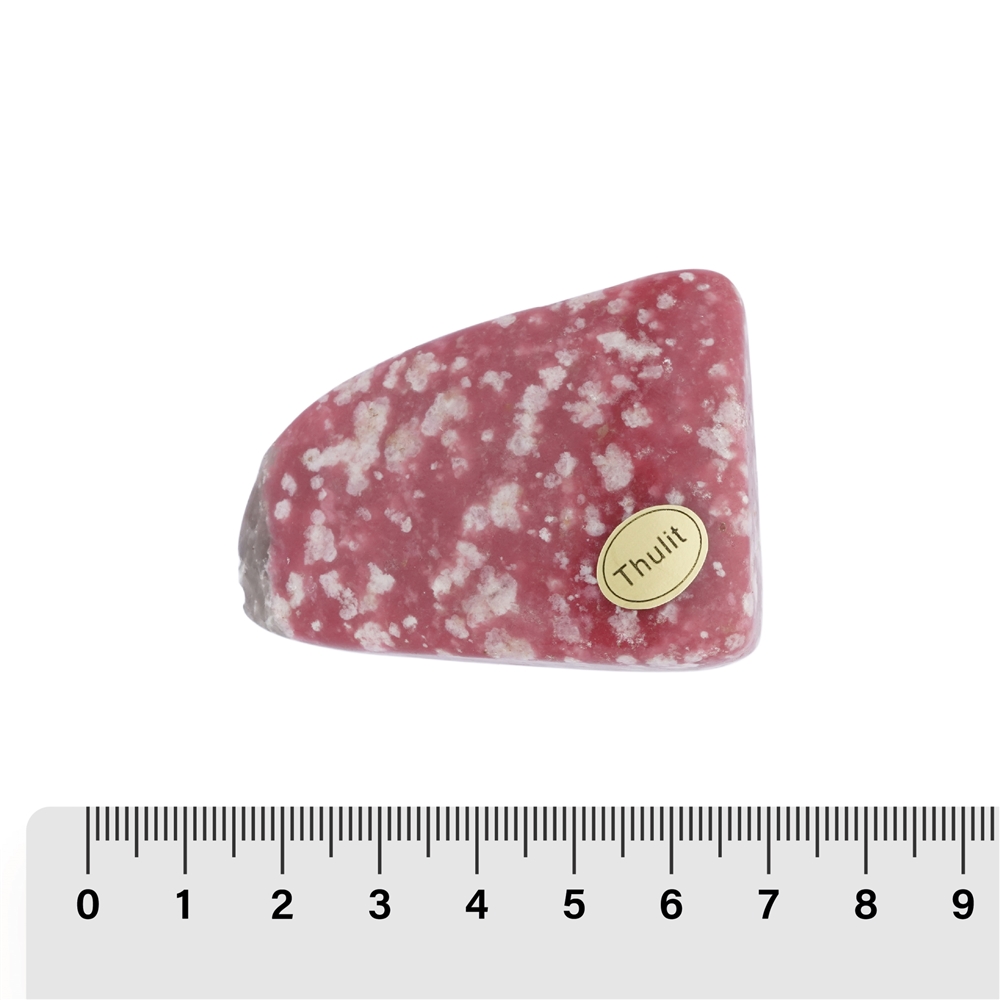 Tumbled Stones Thulite, 5,0 - 6,5cm (24 pcs./ PU)