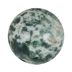 0519801050 Tree Agate sphere, 05cm, loose | minerals trade - gems, healing stones & jewelry