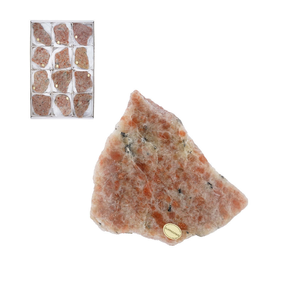 Slabs sunstone, 6.0 - 9.0cm (12 pcs./ PU)