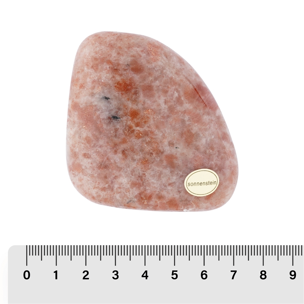 Tumbled Stone Sunstone, 5.0 - 7.5cm (24 pcs./ PU)