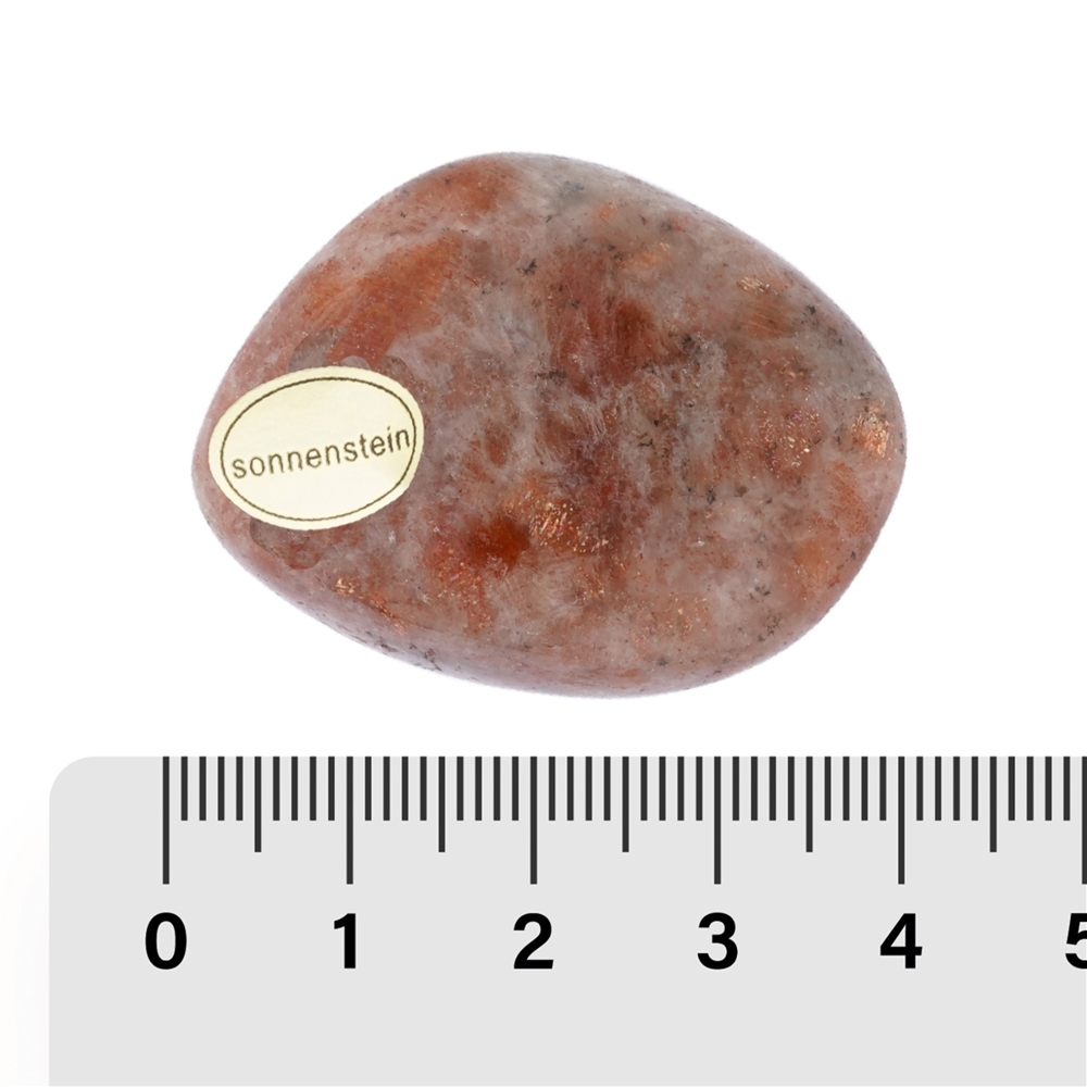 Tumbled Stone Sunstone, 3.5 - 4.0cm (54 pcs./ PU)