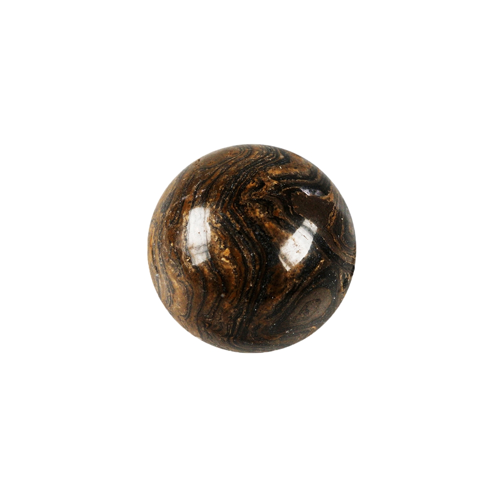 Esfera de Estromatolito, 1,5cm (calibrada)