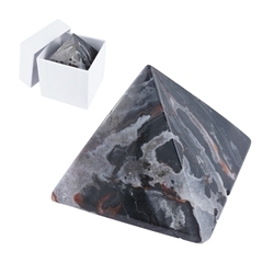 0527103500 Sardonyx pyramid in gift box, 05cm | wholesaler gems, healing stones & jewelry