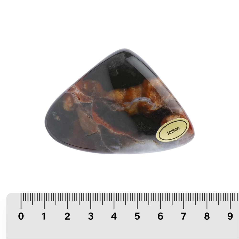 Tumbled Stones Sardonyx, 5,0 - 6,0cm (24 pcs./ PU)