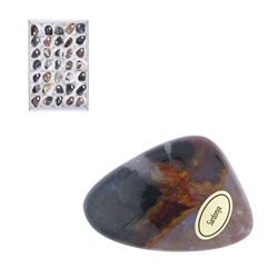 0527153035 Tumbled Stones Sardonyx, 4,0 - 5,5cm (35 pcs./ PU) | Marco Schreier