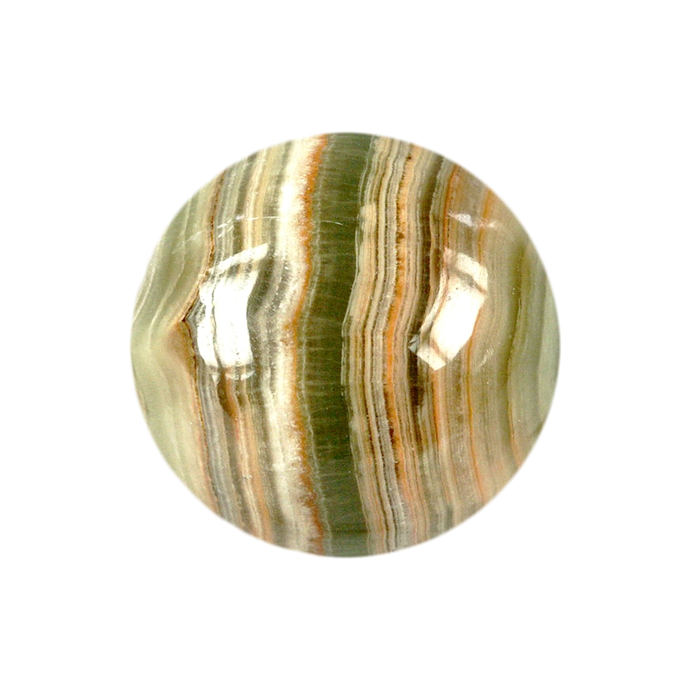 Sfera di calcite-aragonite (marmo onice), 3,0 cm