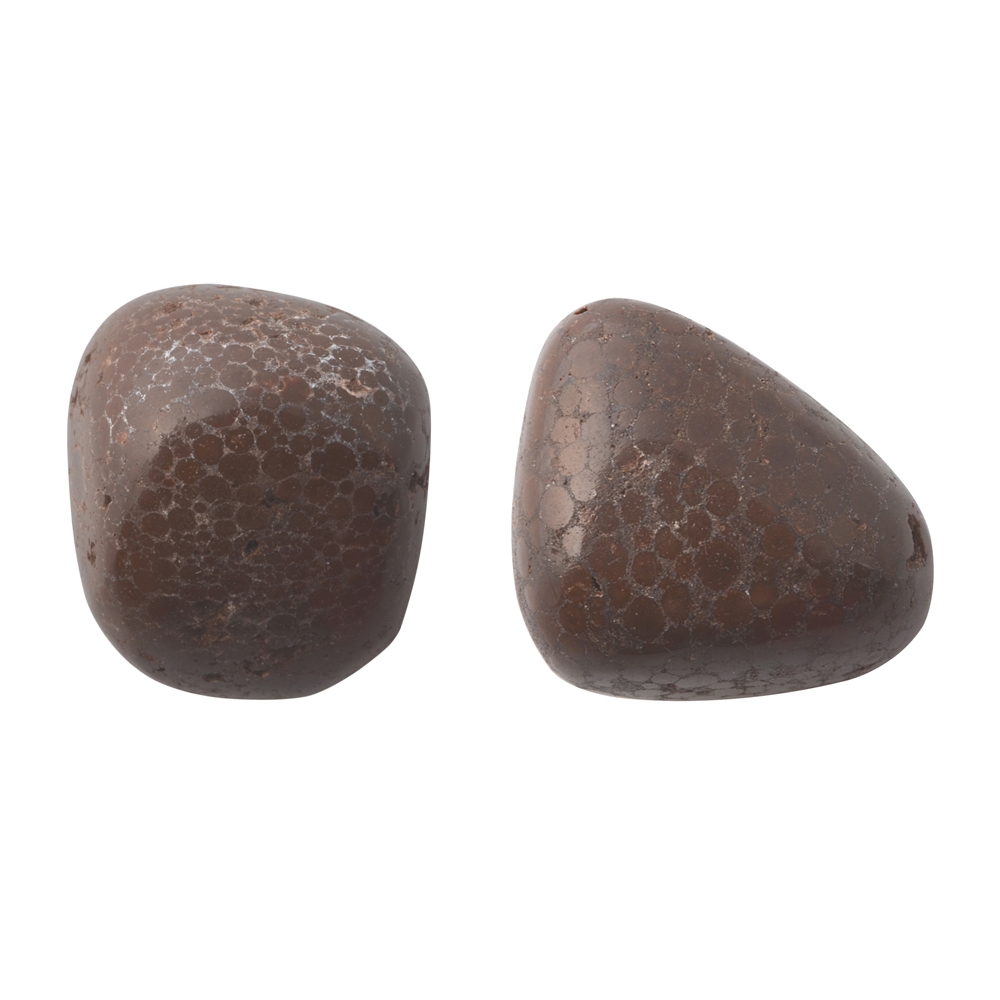 Pietra burattata calcoolite (pietra margarite), 2,5 - 3,0 cm (100g/VE)