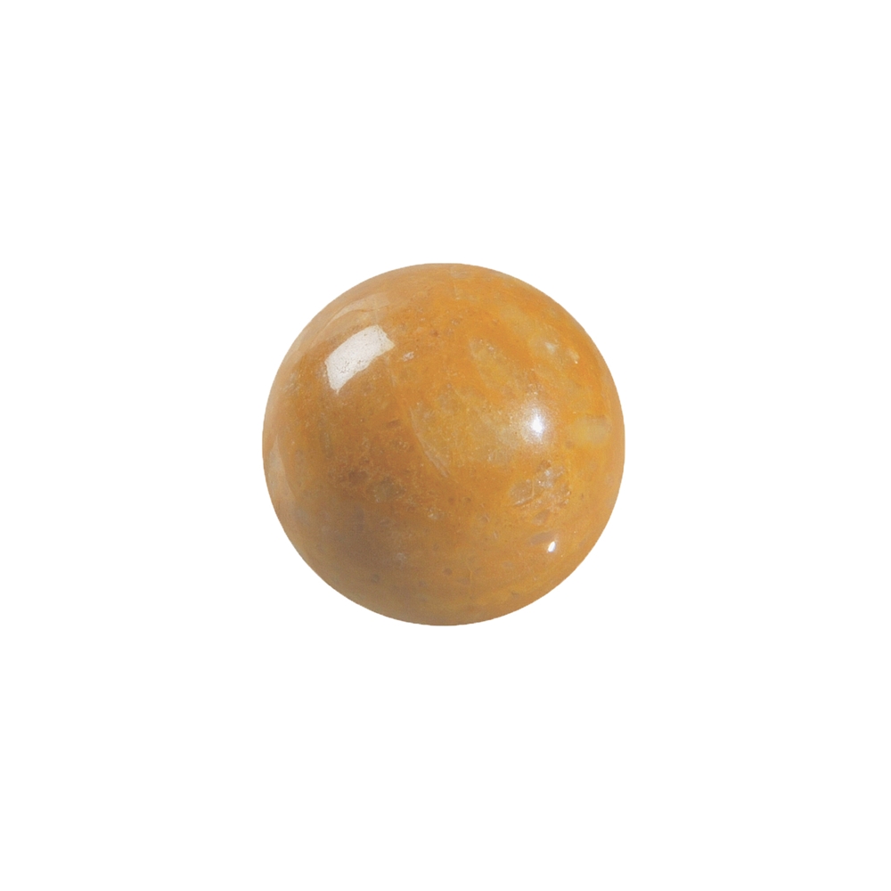 Sfera di dolomia (gialla), 1,5 cm (calibrata)