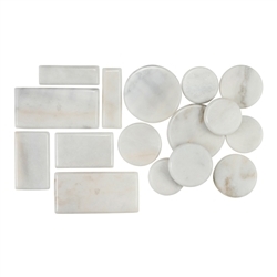 0528312050 Cold Stone Set large (16 stones, instructions) | gems, healing stones & jewelry