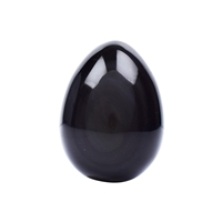 Oeuf obsidienne (obsidienne argentée), 5,0cm
