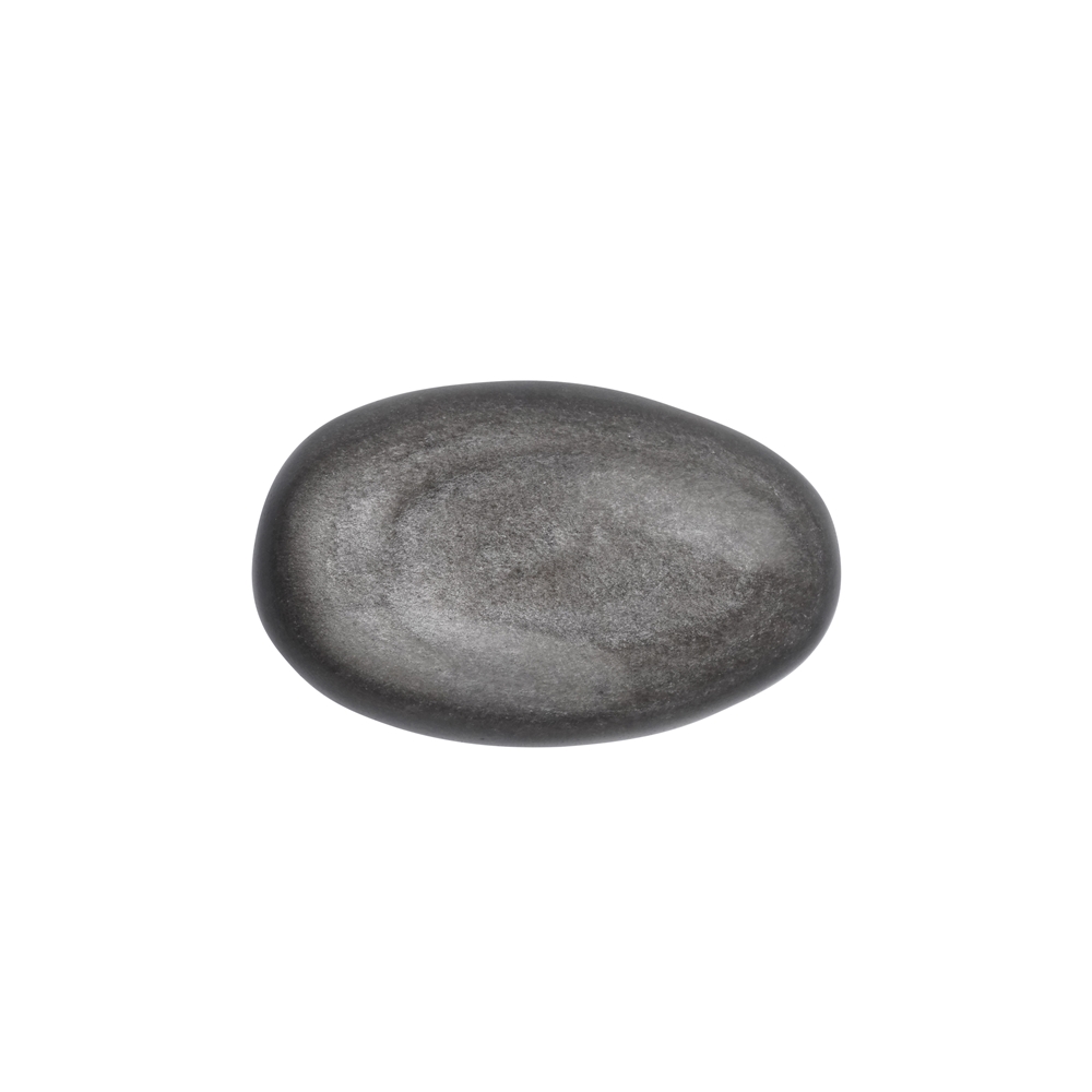 Linsenstein, Obsidian (Silberglanzobsidian), dick | Marco Schreier