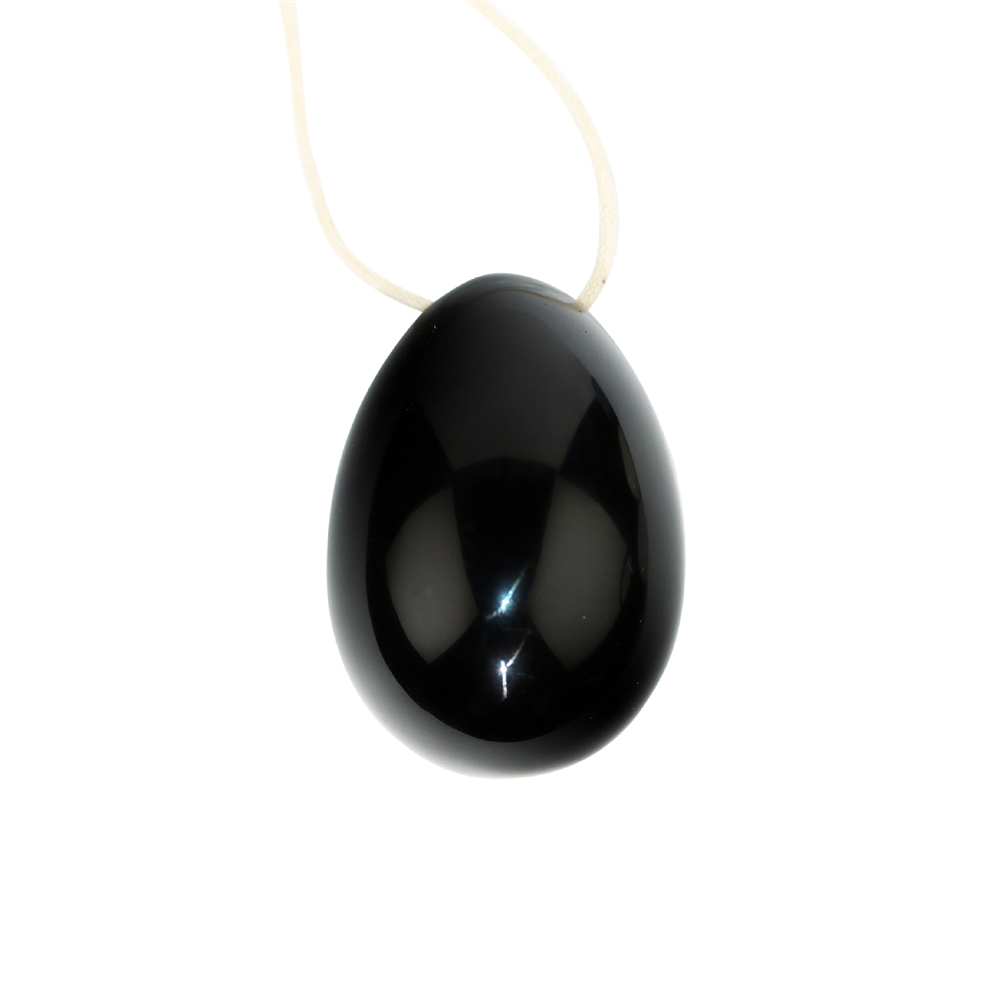 Yoni Egg Obsidian, 3,5cm (small)
