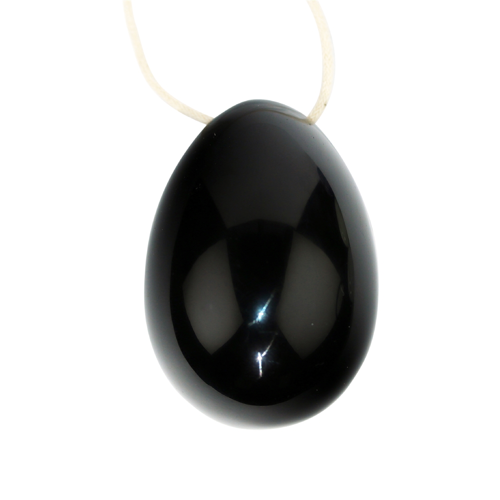 Yoni Egg Obsidian, 5,0cm (large)