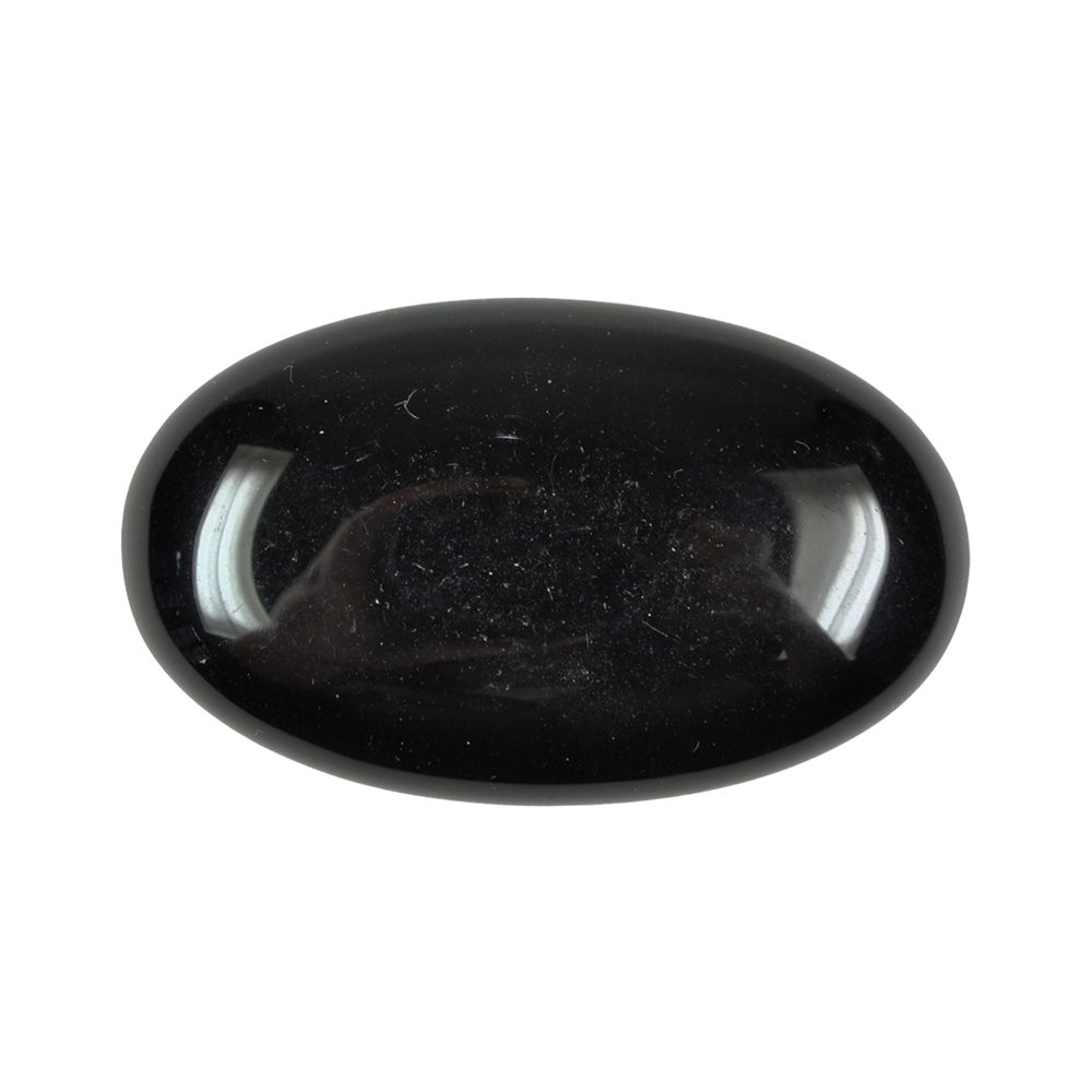 Lente di pietra ossidiana (nera)