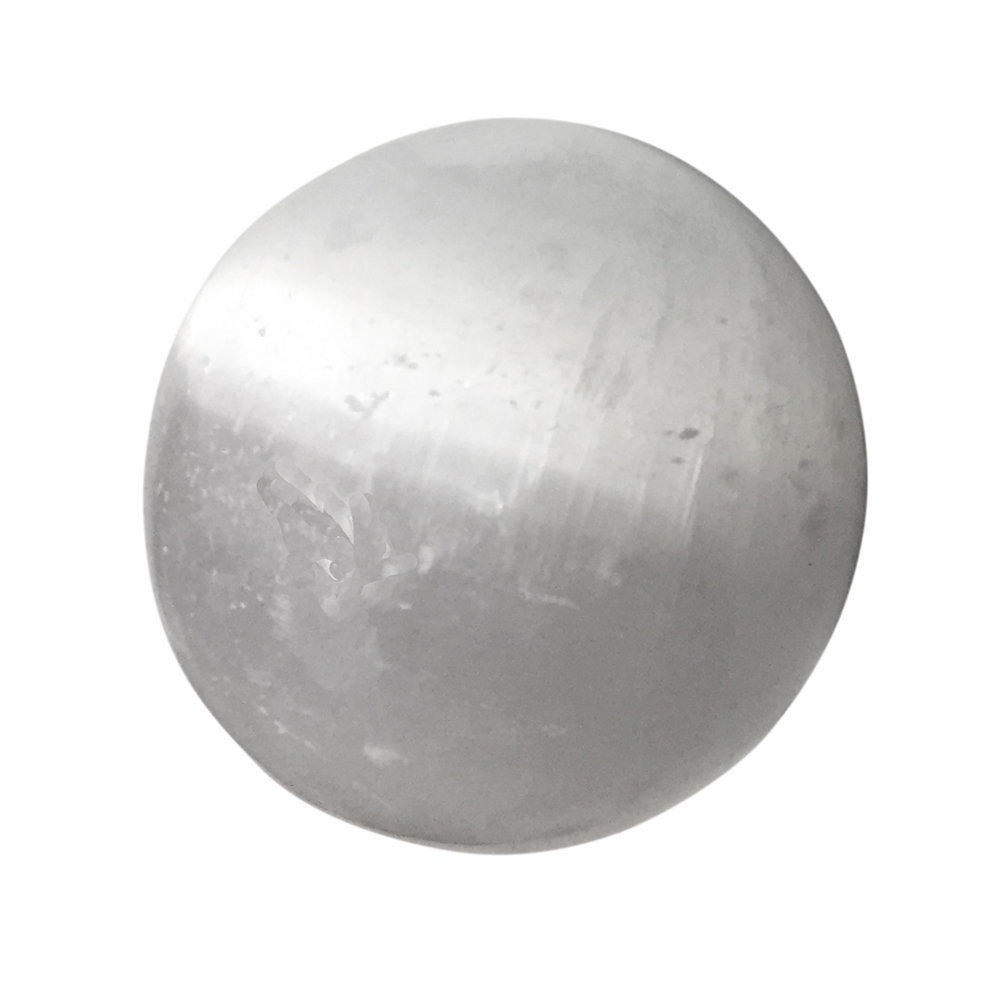 Boule de sélénite, 3,6 -4,0cm