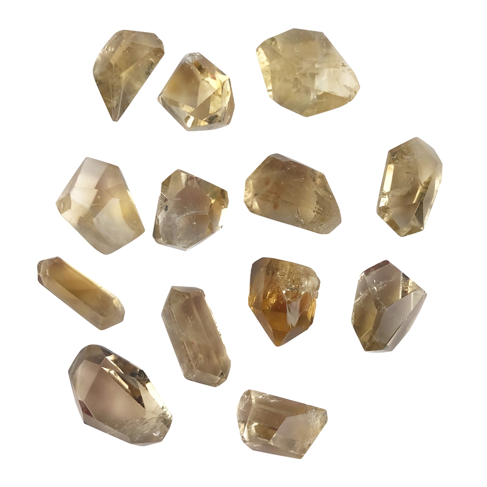 Freeforms, Citrine (natural), faceted (50g/ PU)