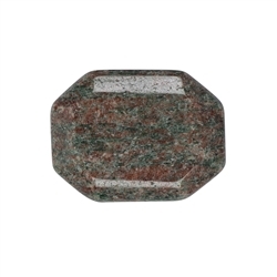 0538006003 Flatstone eckig Granat-Pyroxenit | Großhändler Edelsteine, Heilsteine & Schmuck