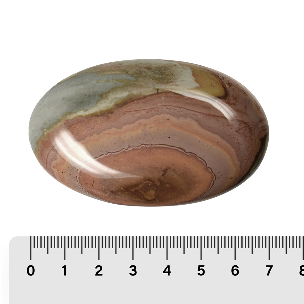 Seifenstein Jaspis (Polychromjaspis), 6,0 - 7,0cm