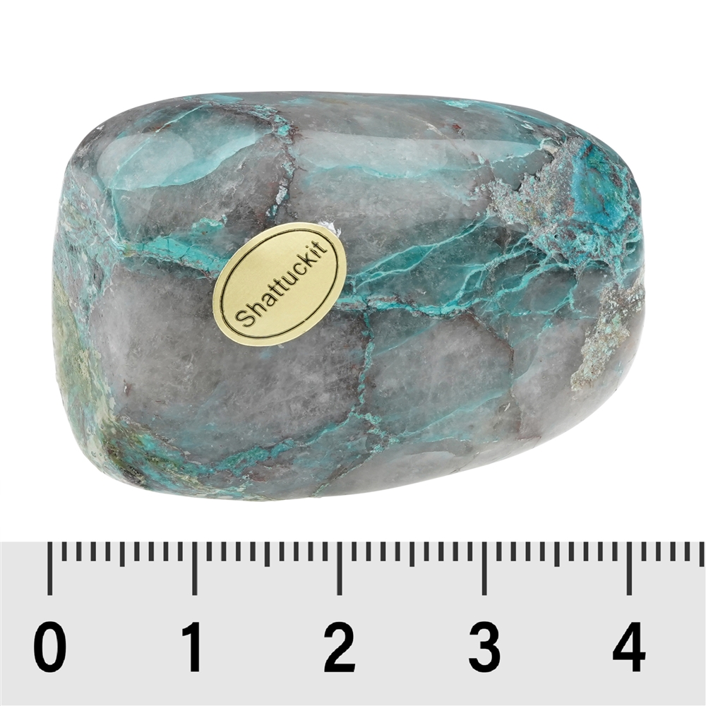 Pietra burattata shattuckite, 3,5 - 5,0 cm (35 pz./ UC)