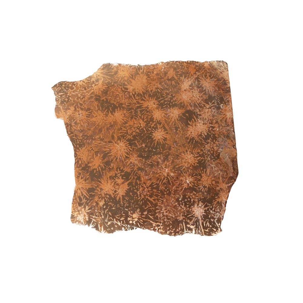 Plaque de rhyolite étoilée (jaspe étoilé), 300 - 370g (moyenne)