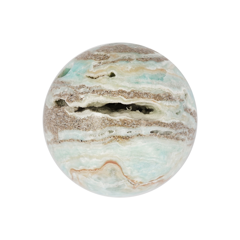 Boule de calcite (calcite des Caraïbes), 5,0 - 6,0cm