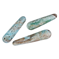 Massage stylus calcite (Caribbean calcite), 11-13 x 2-3cm